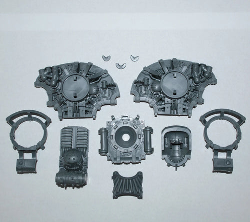Warhammer 40K Chaos Knights Knight Ruinator Upper Torso Bits Bitz