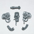 Chaos Knights Knight Ruinator Head - Warhammer - Authentic Sprue