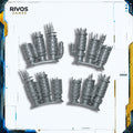 Warhammer 40K Chaos Knights Knight Ruinator Exhausts x 2 - Bits (Bitz)