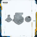 Warhammer 40K Chaos Knights Knight Ruinator Shield A - Bits (Bitz)