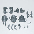 Warhammer 40K Chaos Knights Knight Ruinator Thunderstrike Gauntlet Bits Bitz