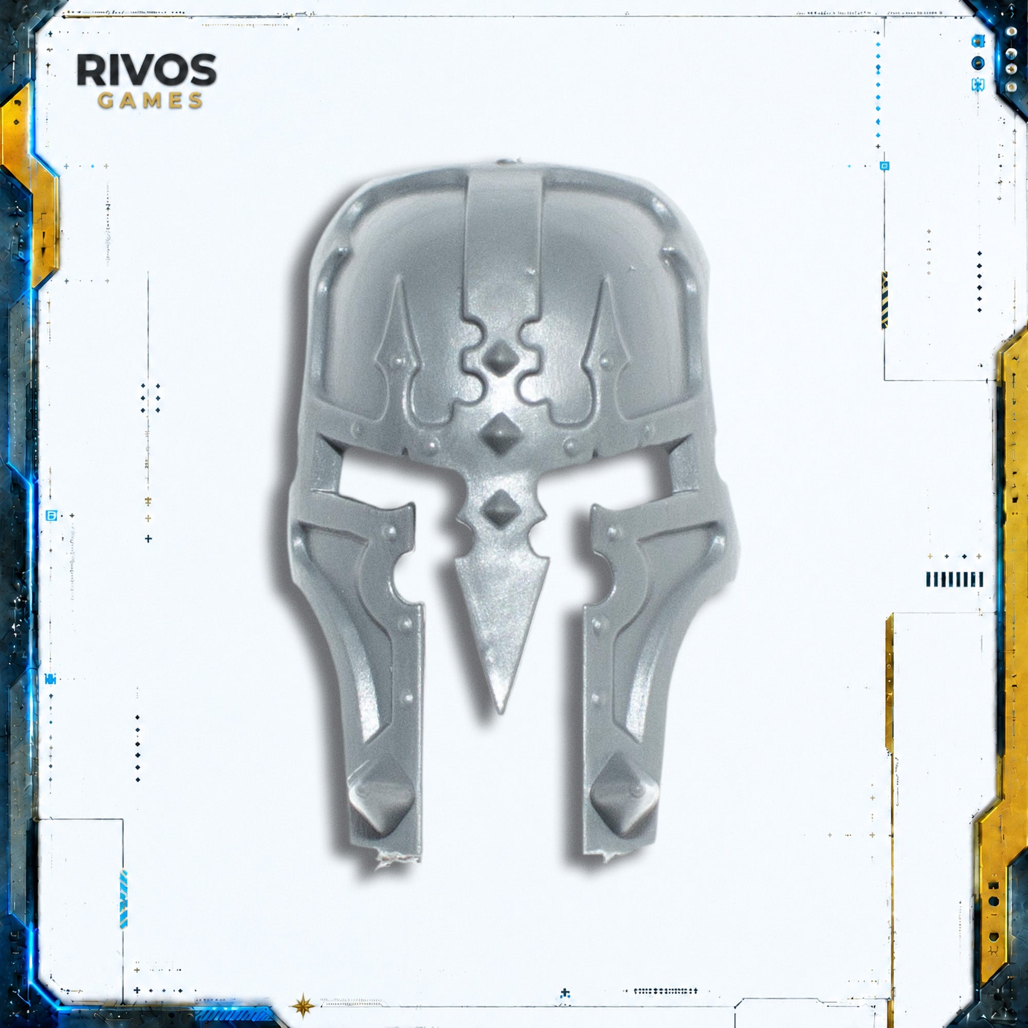 Warhammer 40K Chaos Knights Knight Ruinator Mask E - Bits (Bitz)