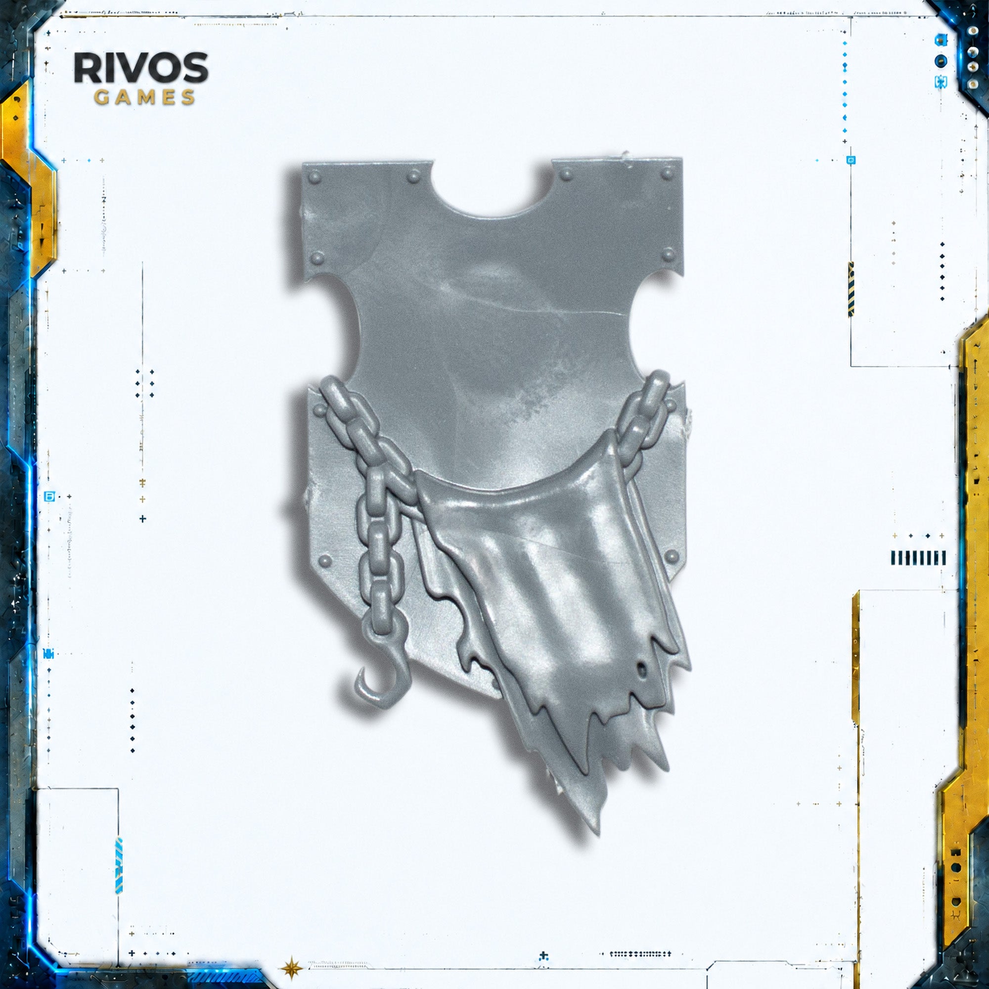 Warhammer 40K Chaos Knights Knight Ruinator Shield B - Bits (Bitz)
