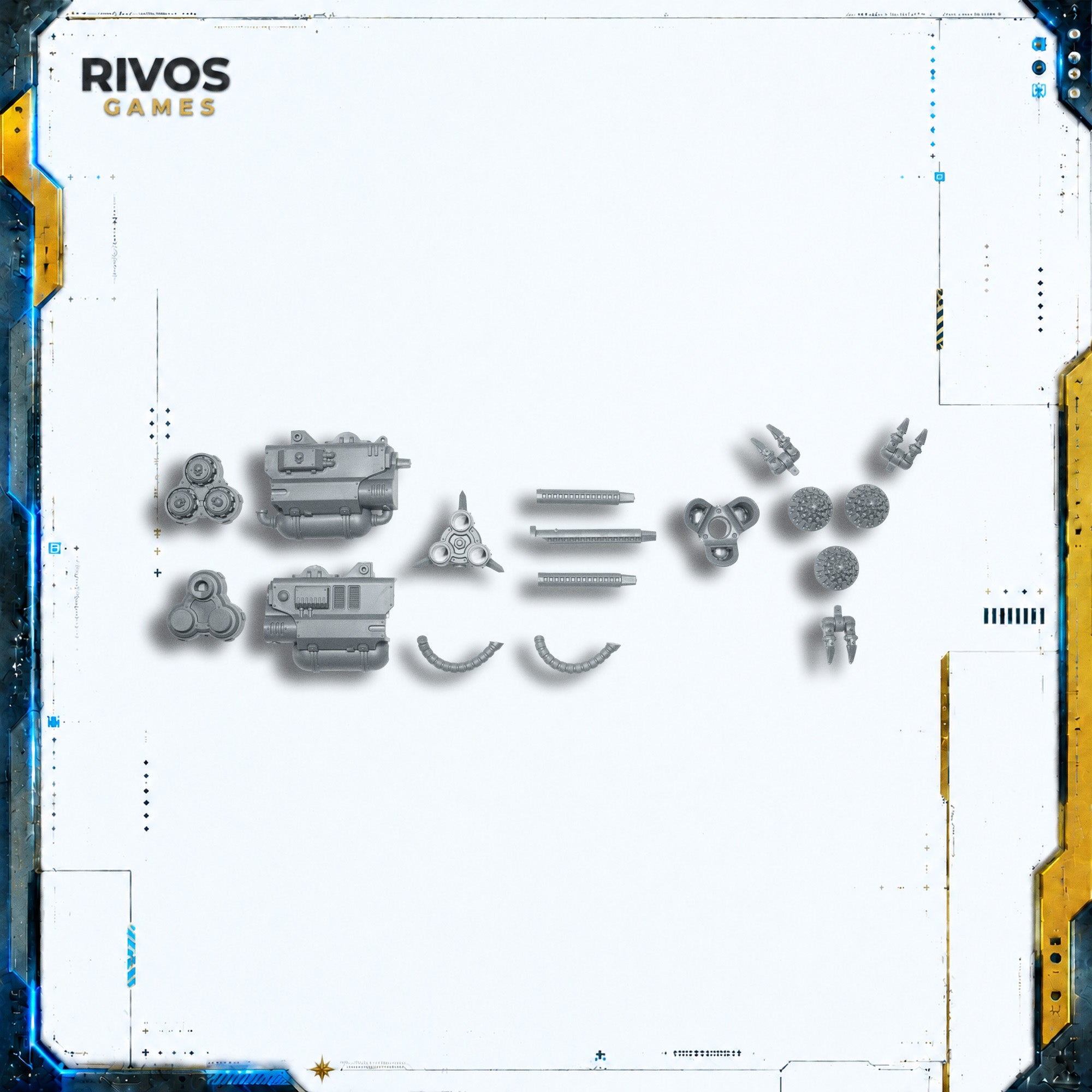 Warhammer 40K Chaos Knights Knight Ruinator Fellbore - Bits (Bitz)