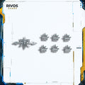 Warhammer 40K Chaos Knights Knight Ruinator Accessories - Bits (Bitz)