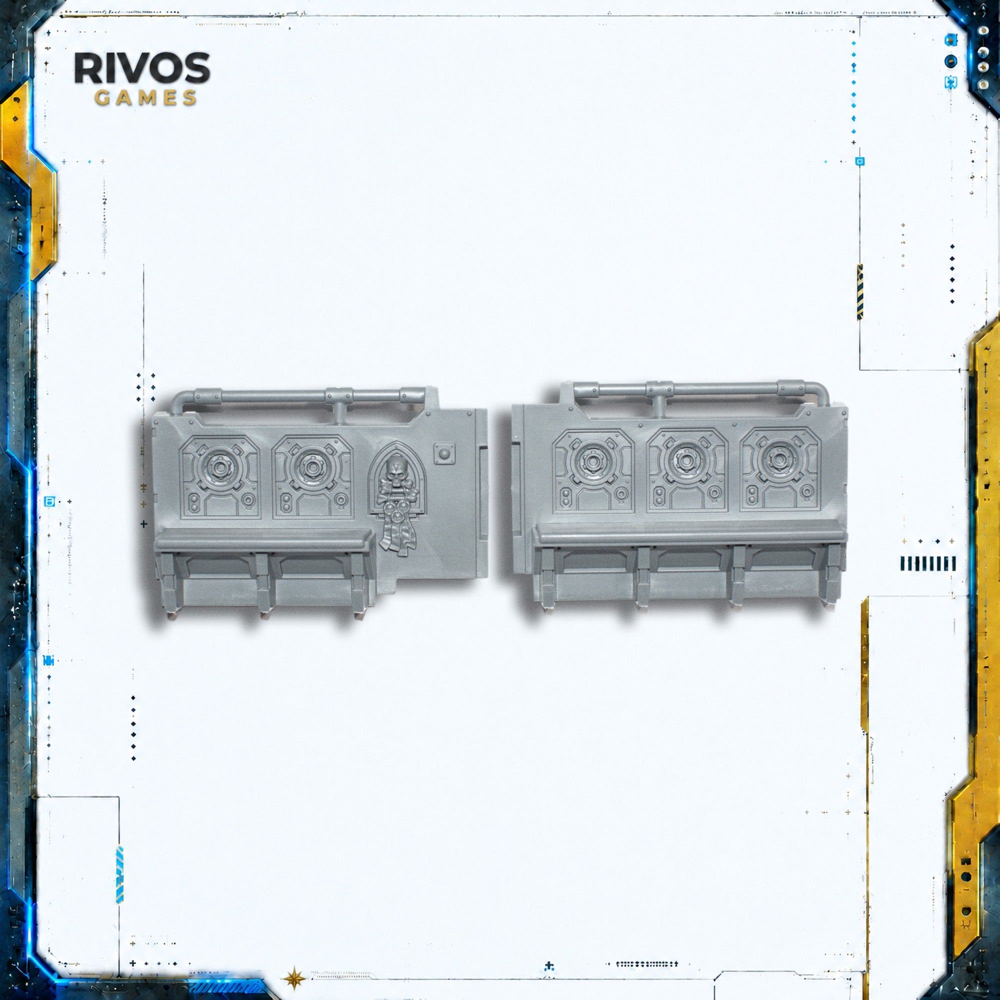 Warhammer 40K Space Marines Primaris Impulsor Troop Benches - Bits (Bitz)