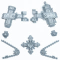 Warhammer Cities of Sigmar Cannonade Cogfort Leg B Bits Bitz