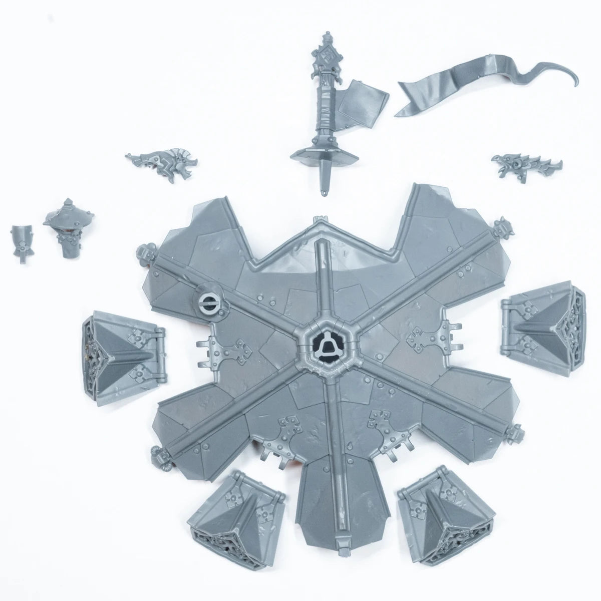 Warhammer Cities of Sigmar Cannonade Cogfort Roof Bits Bitz