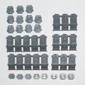 Space Marines Primaris Impulsor Tread Plates - Space Marines - Authentic Sprue