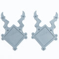 Warhammer Cities of Sigmar Cannonade Cogfort Crest x 2 Bits Bitz