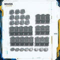 Warhammer 40K Space Marines Gladiator Tread Plates - Bits (Bitz)