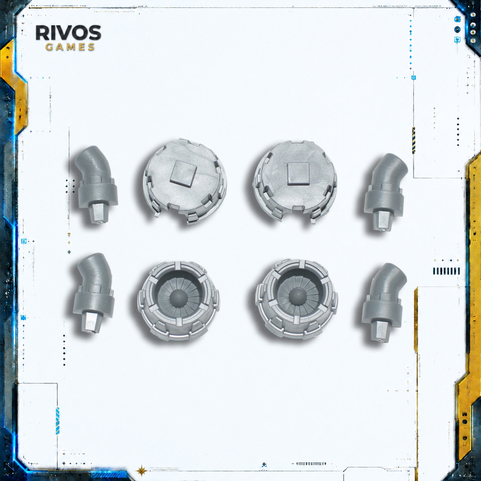 Warhammer 40K Space Marines Gladiator Exhausts - Bits (Bitz)
