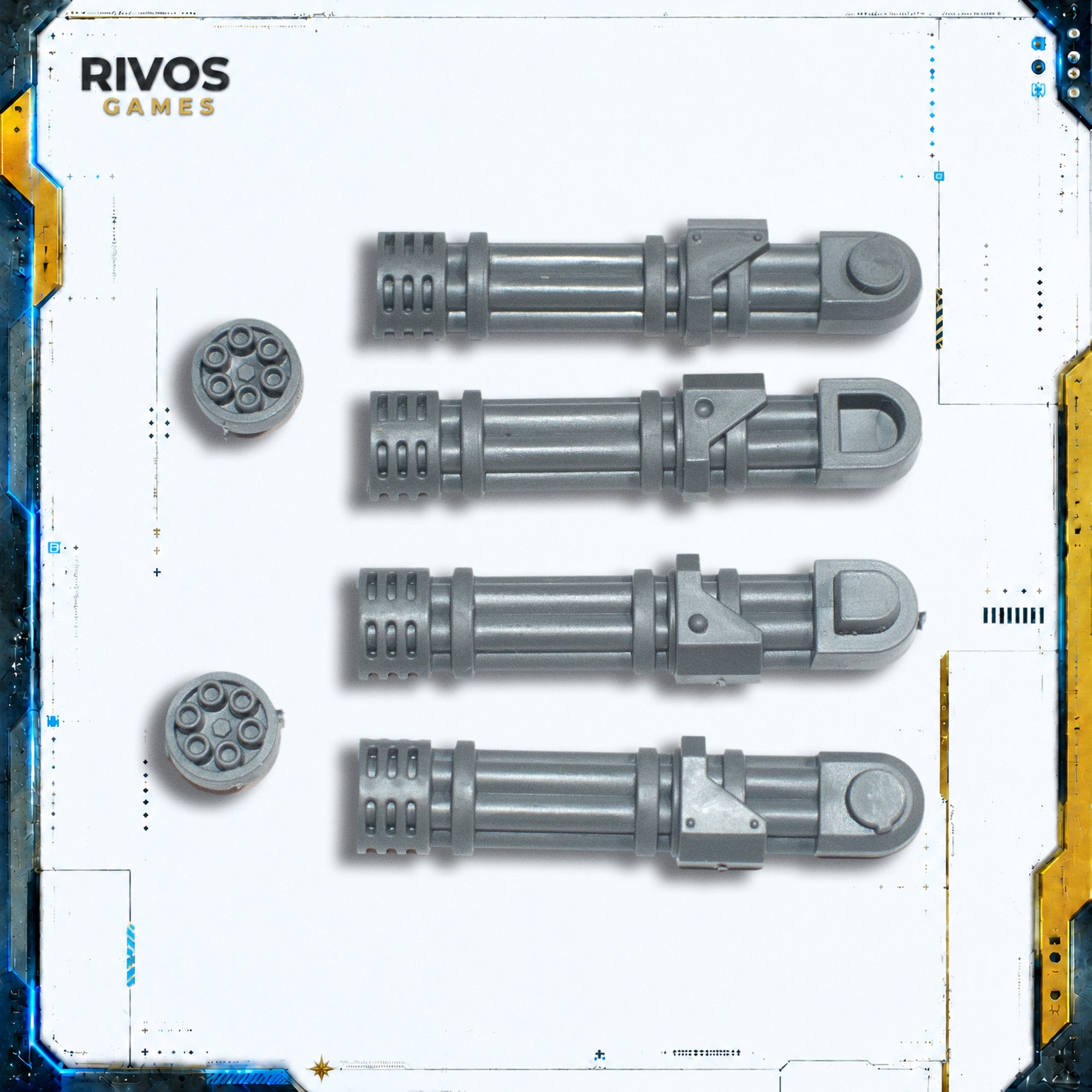 Warhammer 40K Space Marines Gladiator Twin Heavy Onslaught Gatling Cannon - Bits (Bitz)
