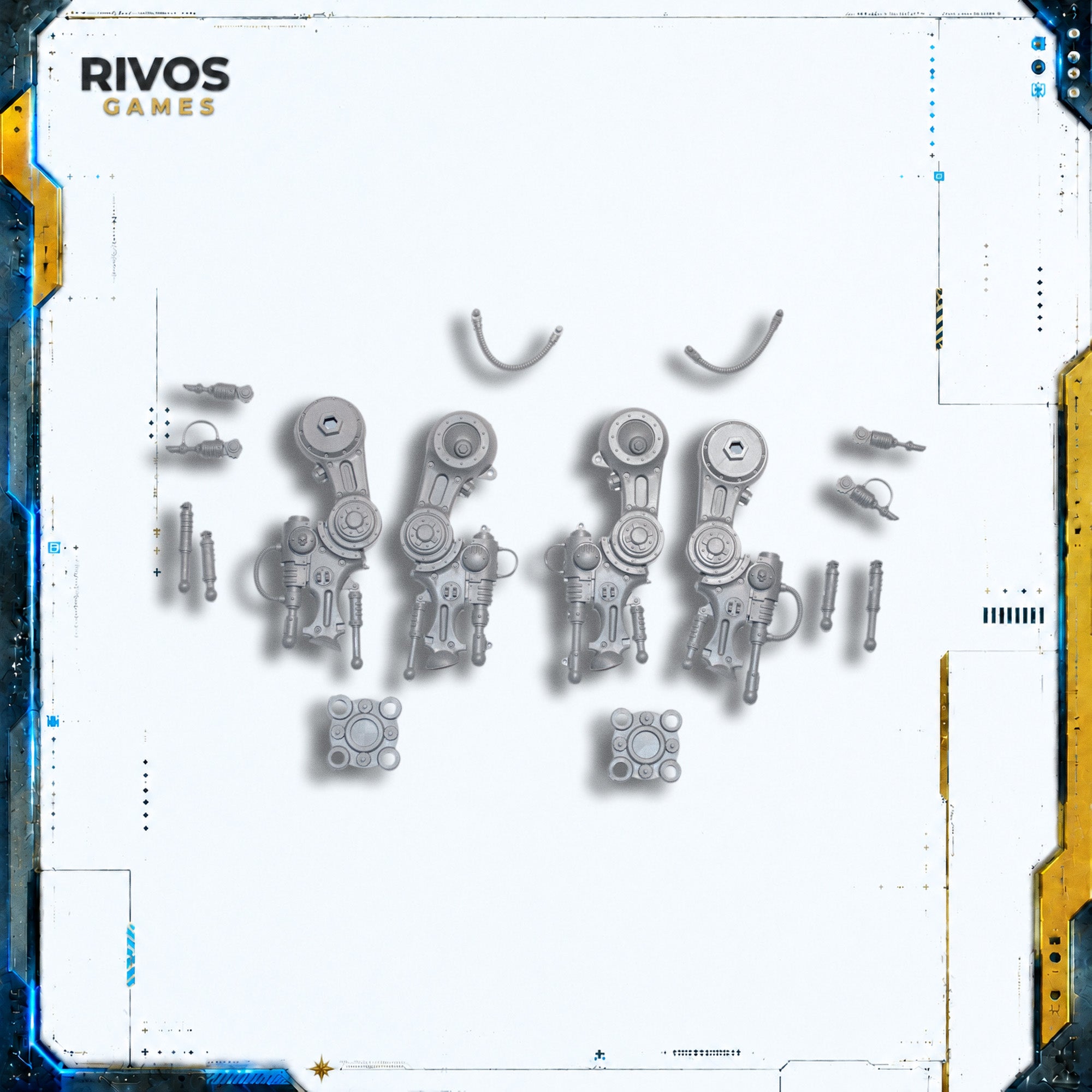 Warhammer 40K Imperial Knights Knight Questoris Legs - Bits (Bitz)