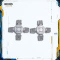 Warhammer 40K Imperial Knights Knight Questoris Feet x 2 - Bits (Bitz)