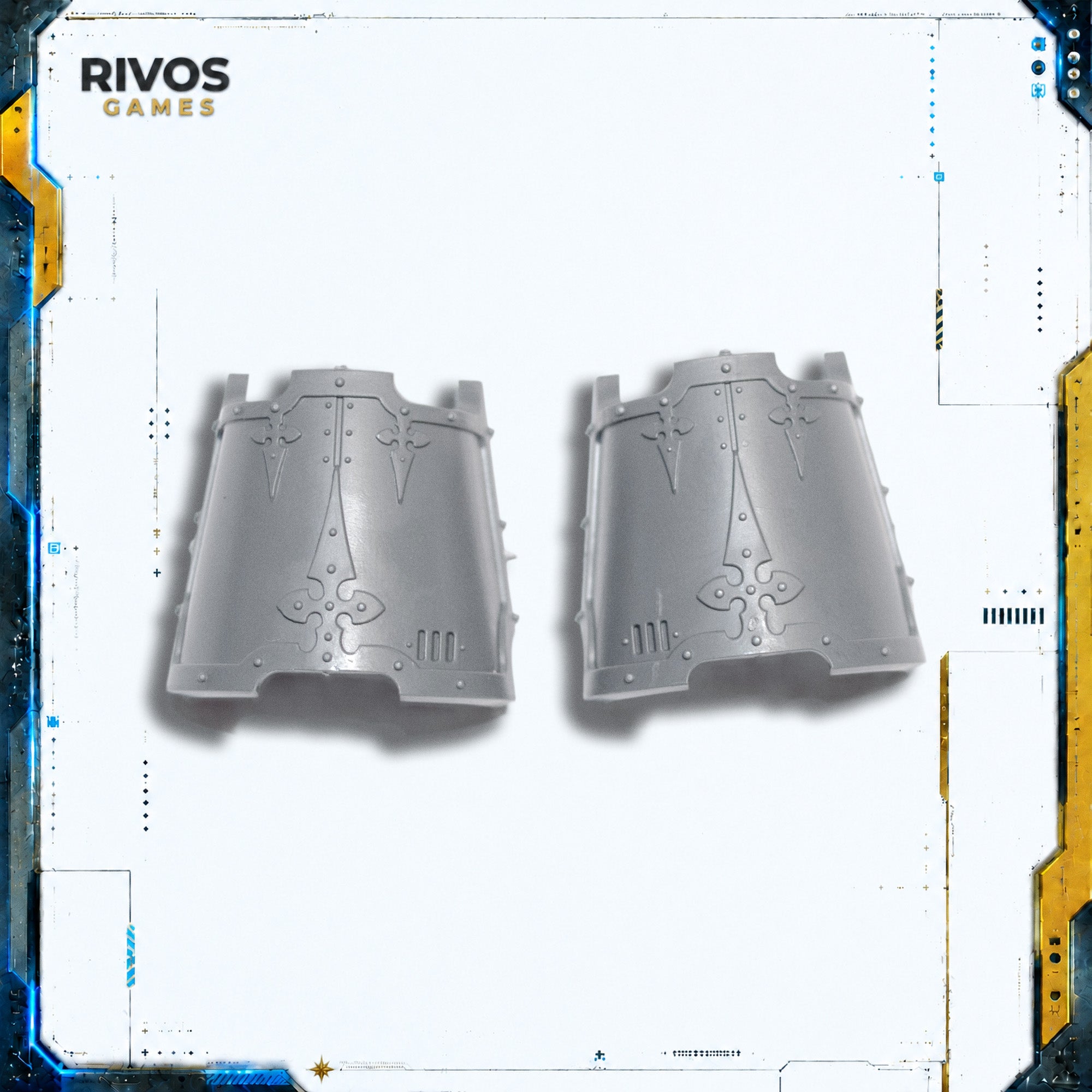 Warhammer 40K Imperial Knights Knight Questoris Lower Leg Armour - Bits (Bitz)