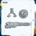 Warhammer 40K Imperial Knights Knight Questoris Melta Gun - Bits (Bitz)