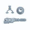Warhammer 40K Imperial Knights Knight Questoris Melta Gun Bits Bitz