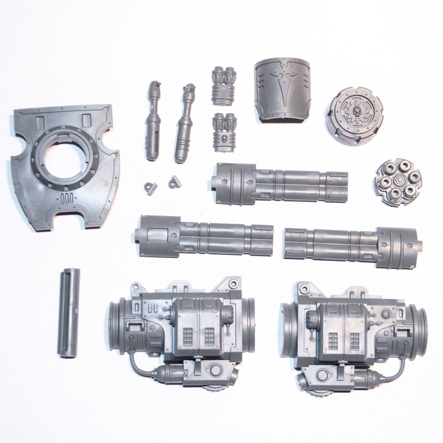 Imperial Knights Knight Questoris Gatling Cannon - Warhammer - Authentic Sprue