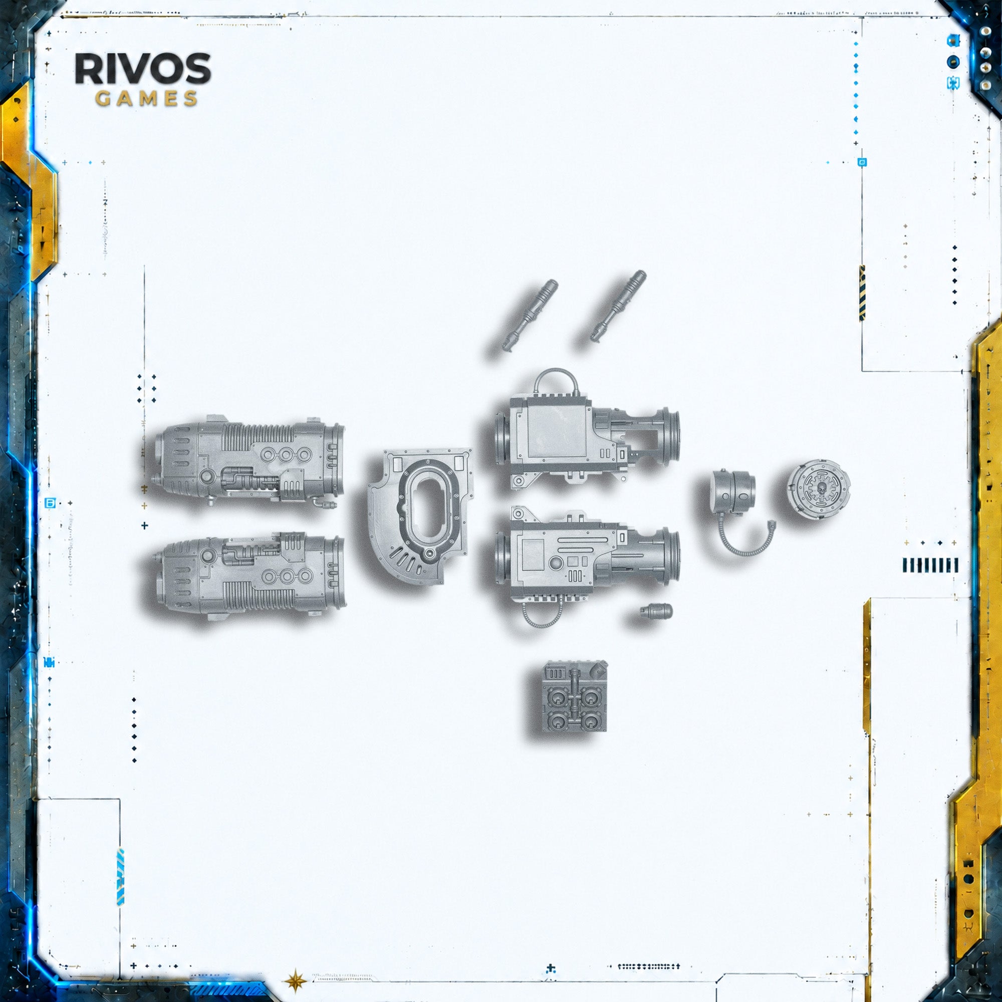 Warhammer 40K Imperial Knights Knight Questoris Plasma Executor - Bits (Bitz)