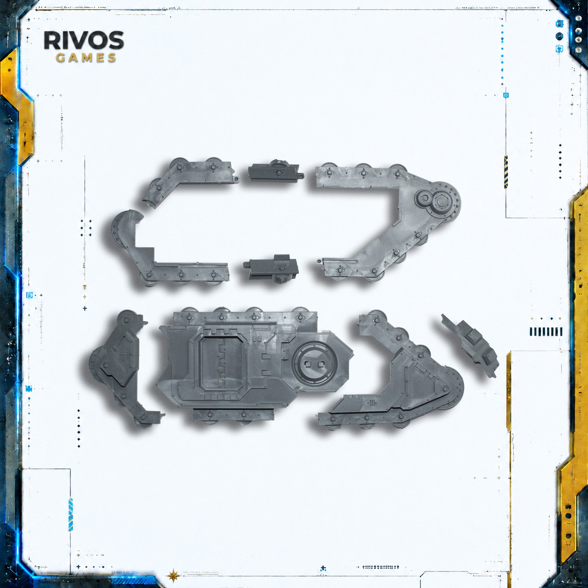 Horus Heresy Space Marines Spartan Assault Tank Right Hull - Bits (Bitz)