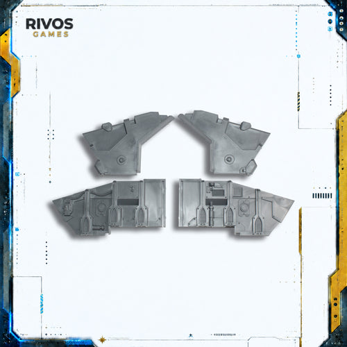 Horus Heresy Space Marines Spartan Assault Tank Bay Sides - Bits (Bitz)