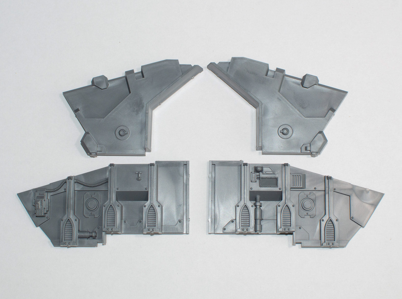 Horus Heresy Space Marines Spartan Assault Tank Bay Sides - Warhammer - Authentic Sprue