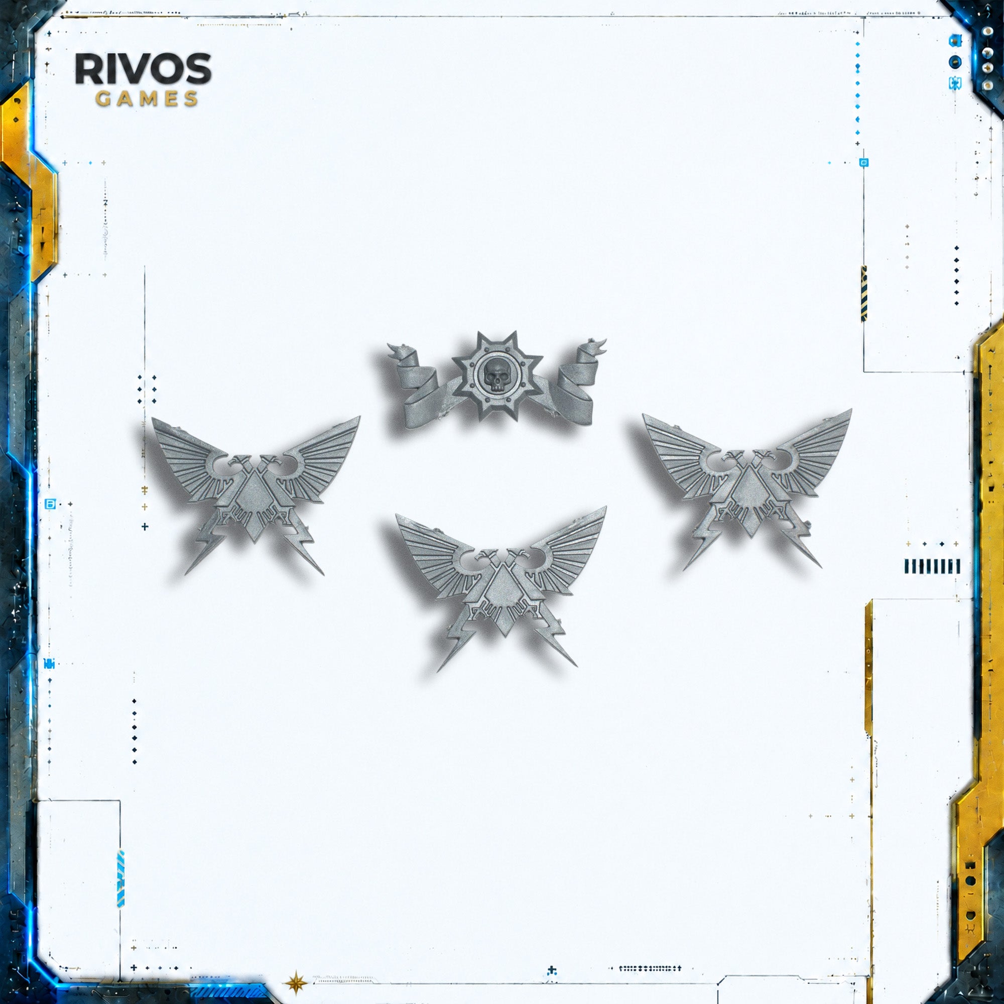 Horus Heresy Space Marines Spartan Assault Tank Icons A - Bits (Bitz)