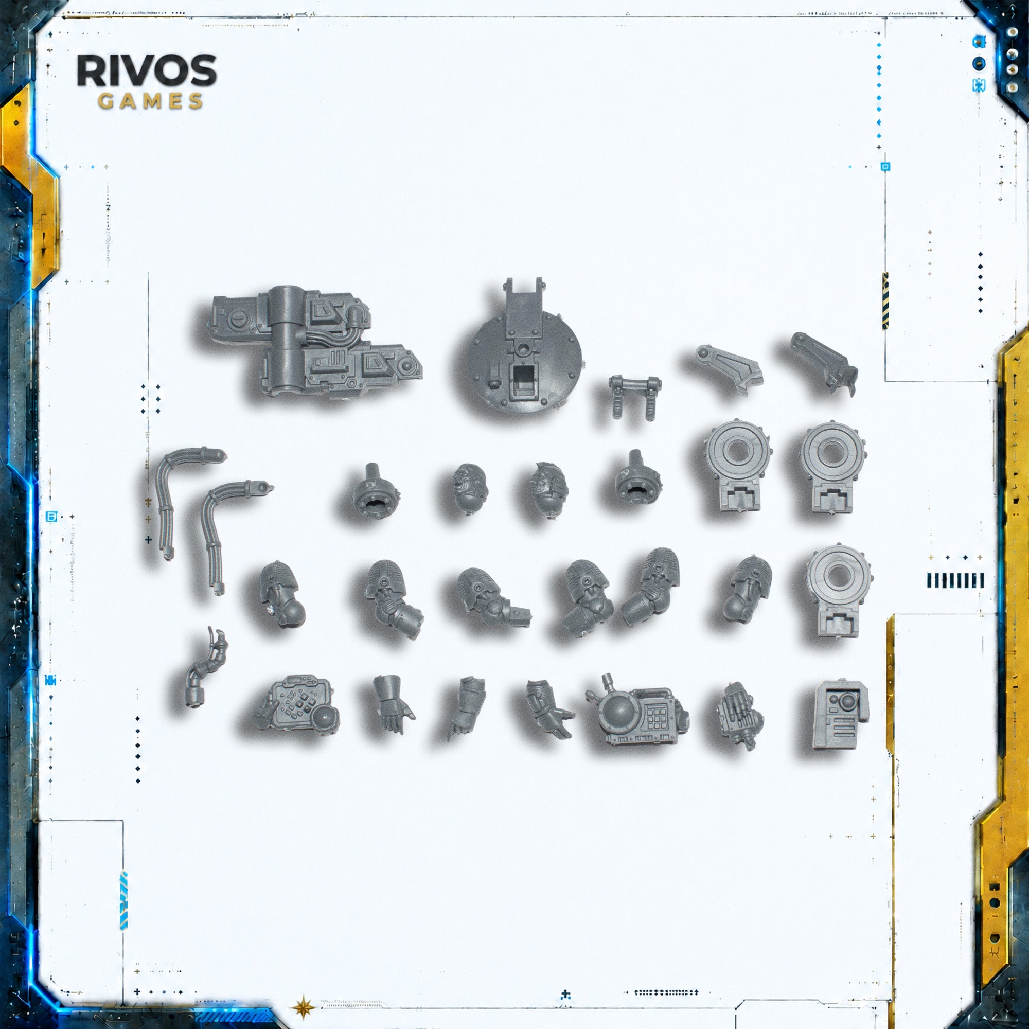 Horus Heresy Space Marines Spartan Assault Tank Accessories - Bits (Bitz)