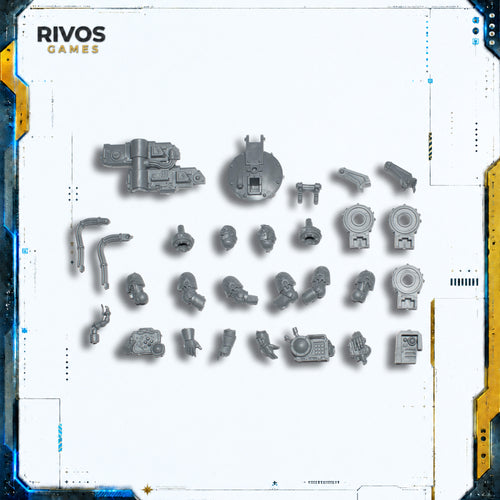 Horus Heresy Space Marines Spartan Assault Tank Accessories Bits Bitz