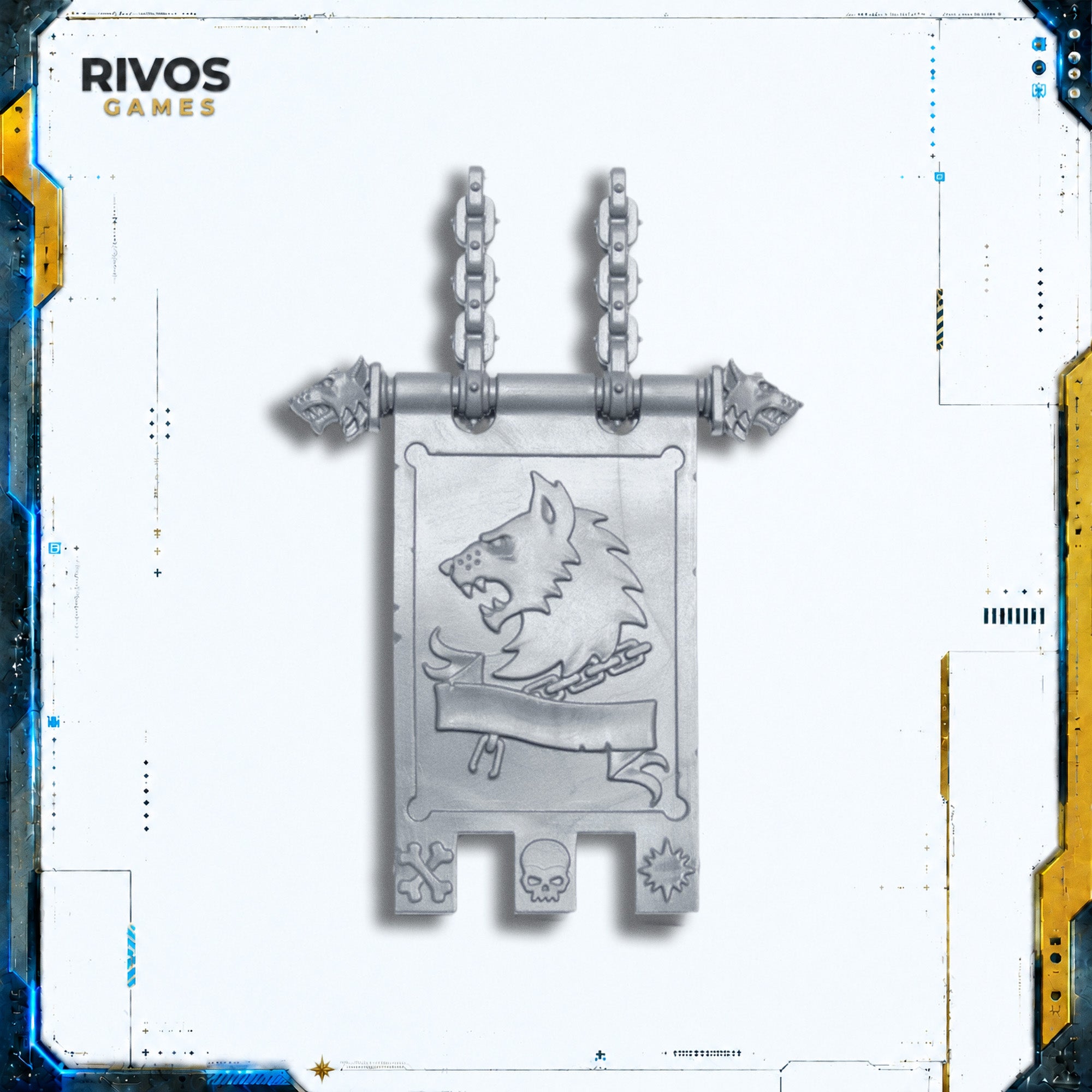 Horus Heresy Questoris Knights Knight Questoris Banner A - Bits (Bitz)