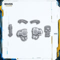 Horus Heresy Questoris Knights Knight Questoris Head - Bits (Bitz)