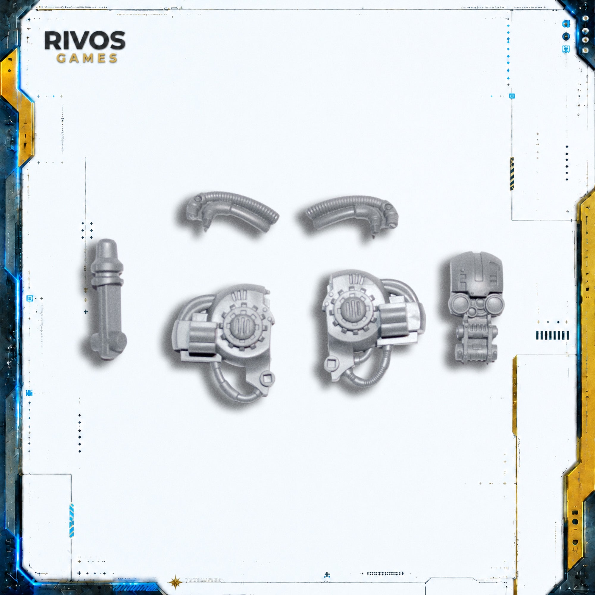 Horus Heresy Questoris Knights Knight Questoris Head - Bits (Bitz)
