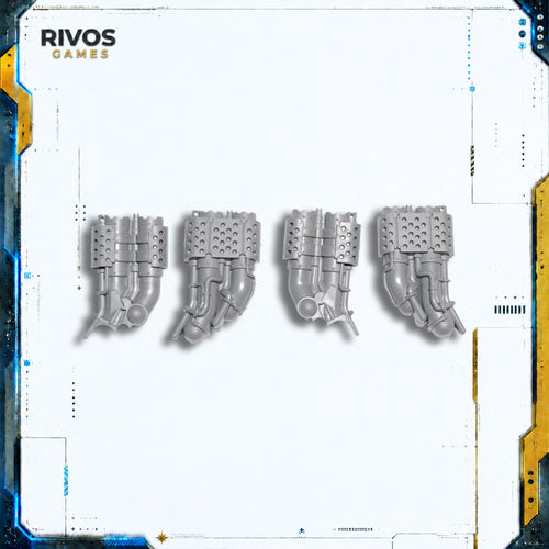 Horus Heresy Questoris Knights Knight Questoris Exhausts x 2 - Bits (Bitz)
