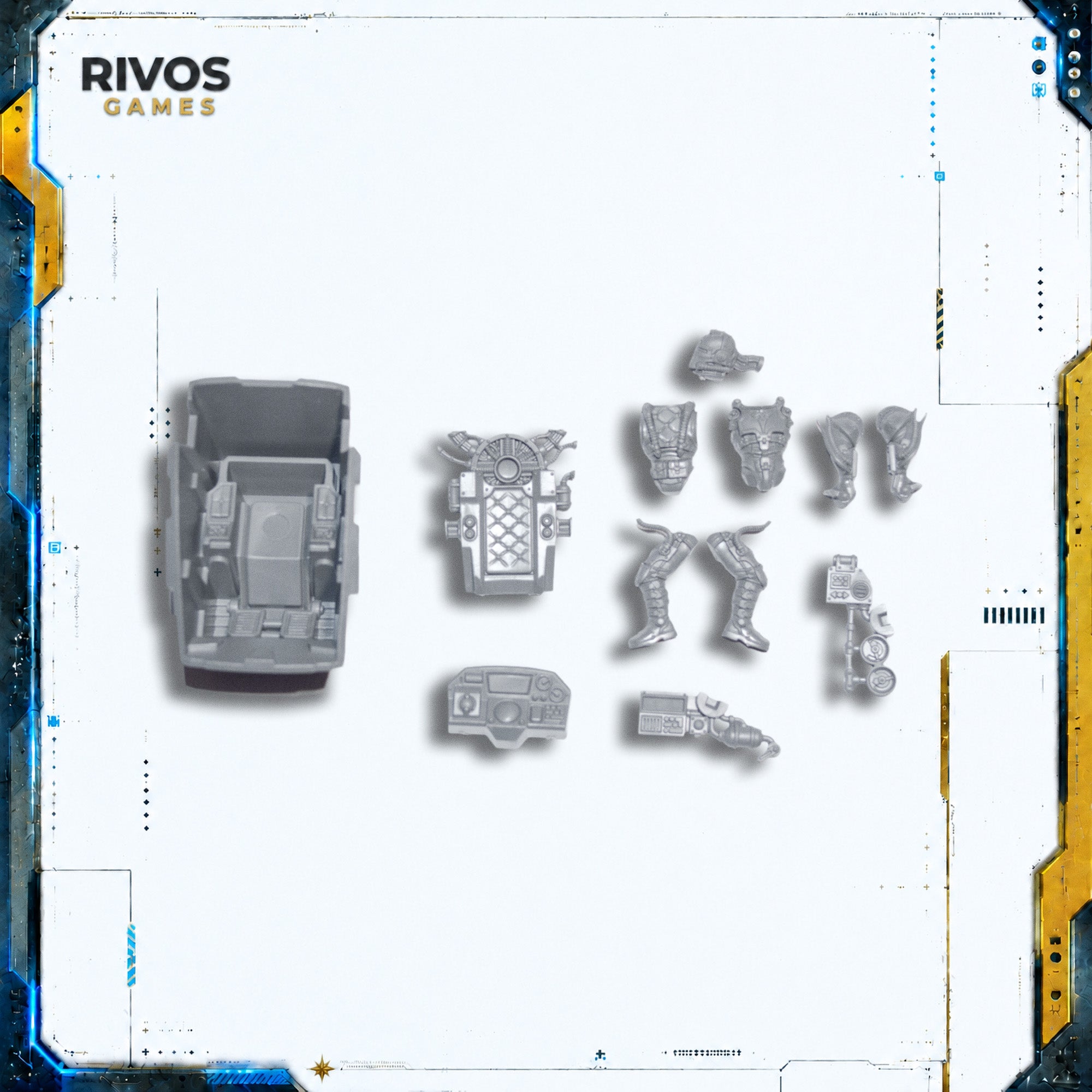 Horus Heresy Questoris Knights Knight Questoris Household Scion - Bits (Bitz)