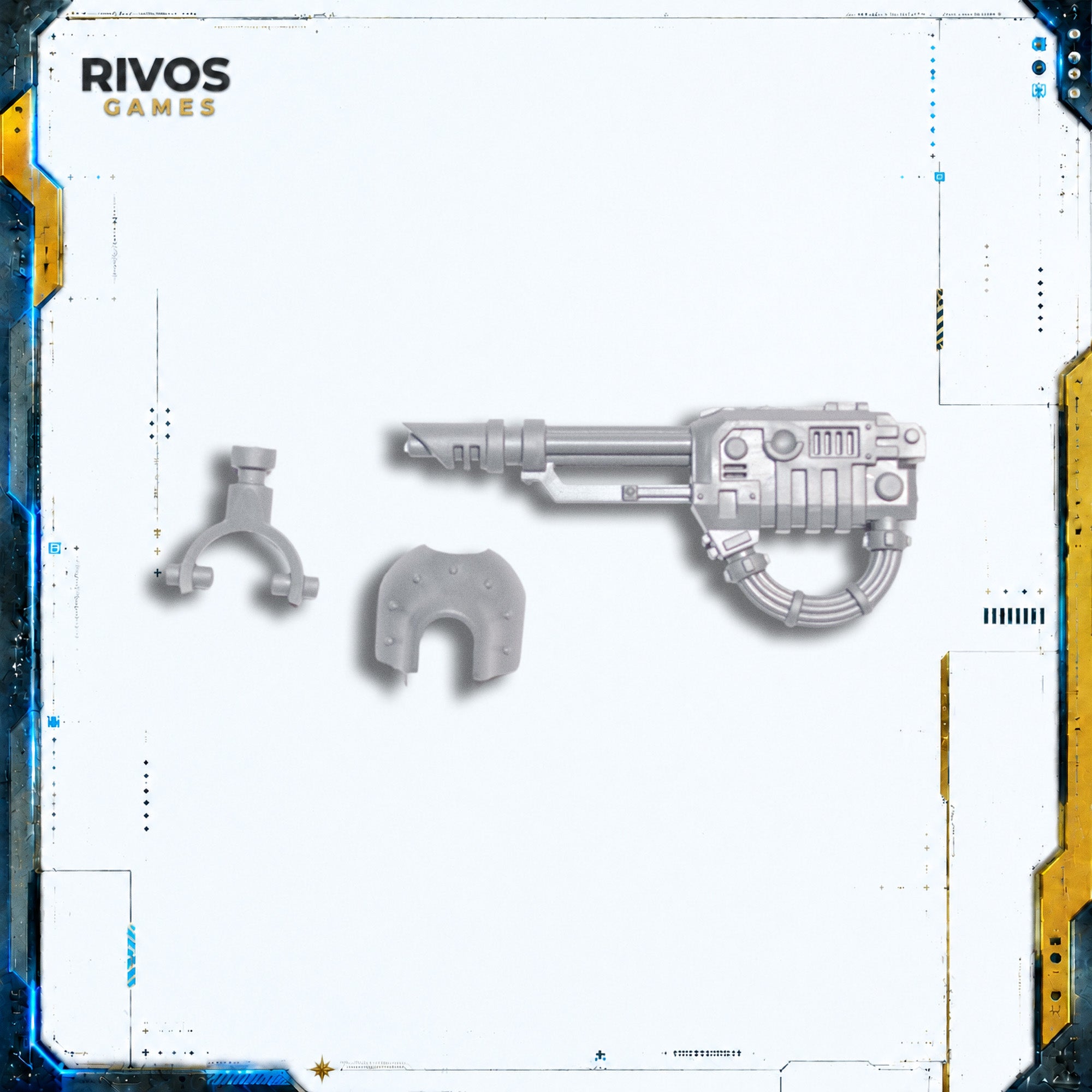 Horus Heresy Questoris Knights Knight Questoris Multi-laser - Bits (Bitz)