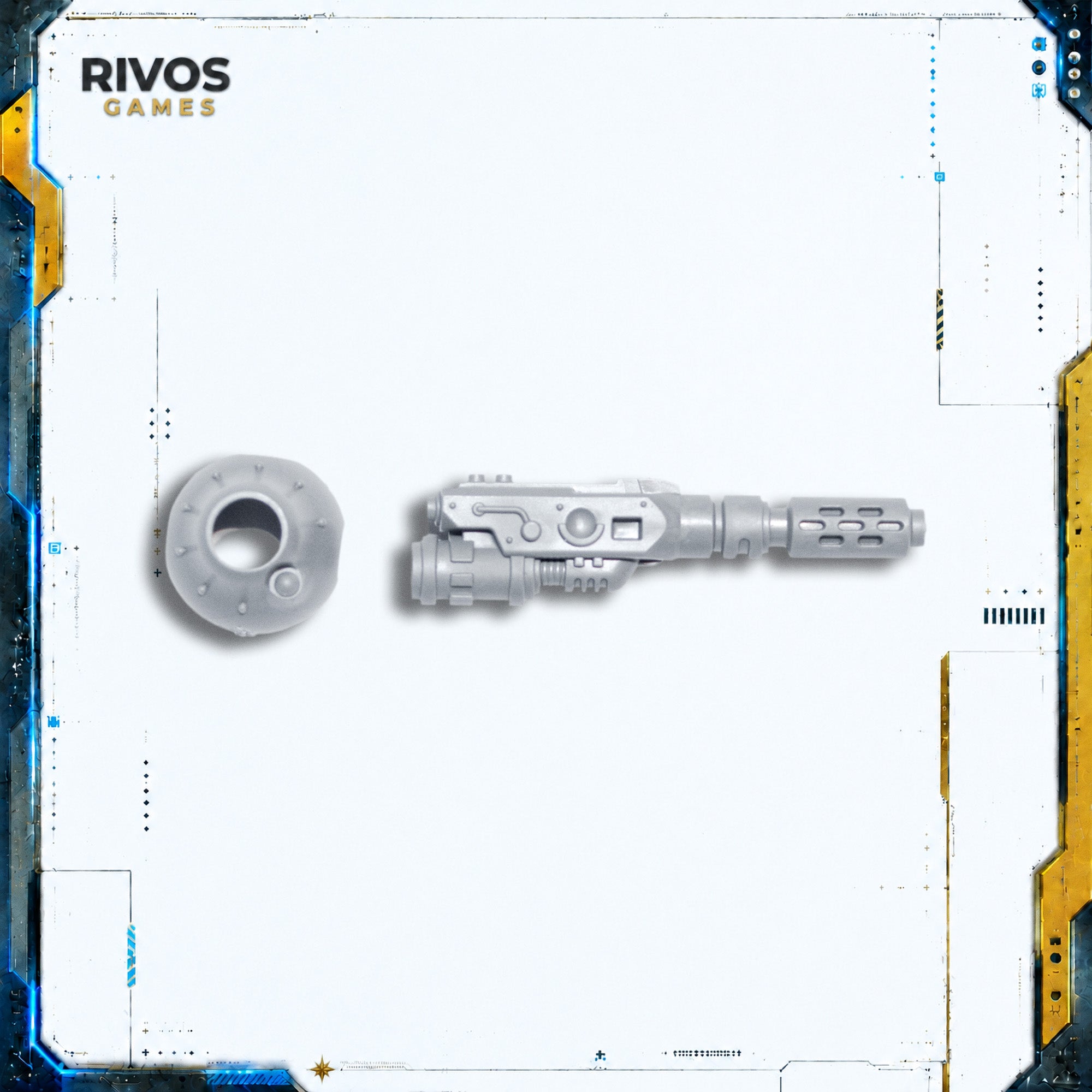 Horus Heresy Questoris Knights Knight Questoris Melta gun - Bits (Bitz)