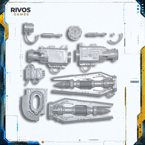 Horus Heresy Questoris Knights Knight Questoris Las-impulsor - Bits (Bitz)