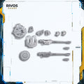 Horus Heresy Questoris Knights Knight Questoris Twin Icarus Autocannon - Bits (Bitz)