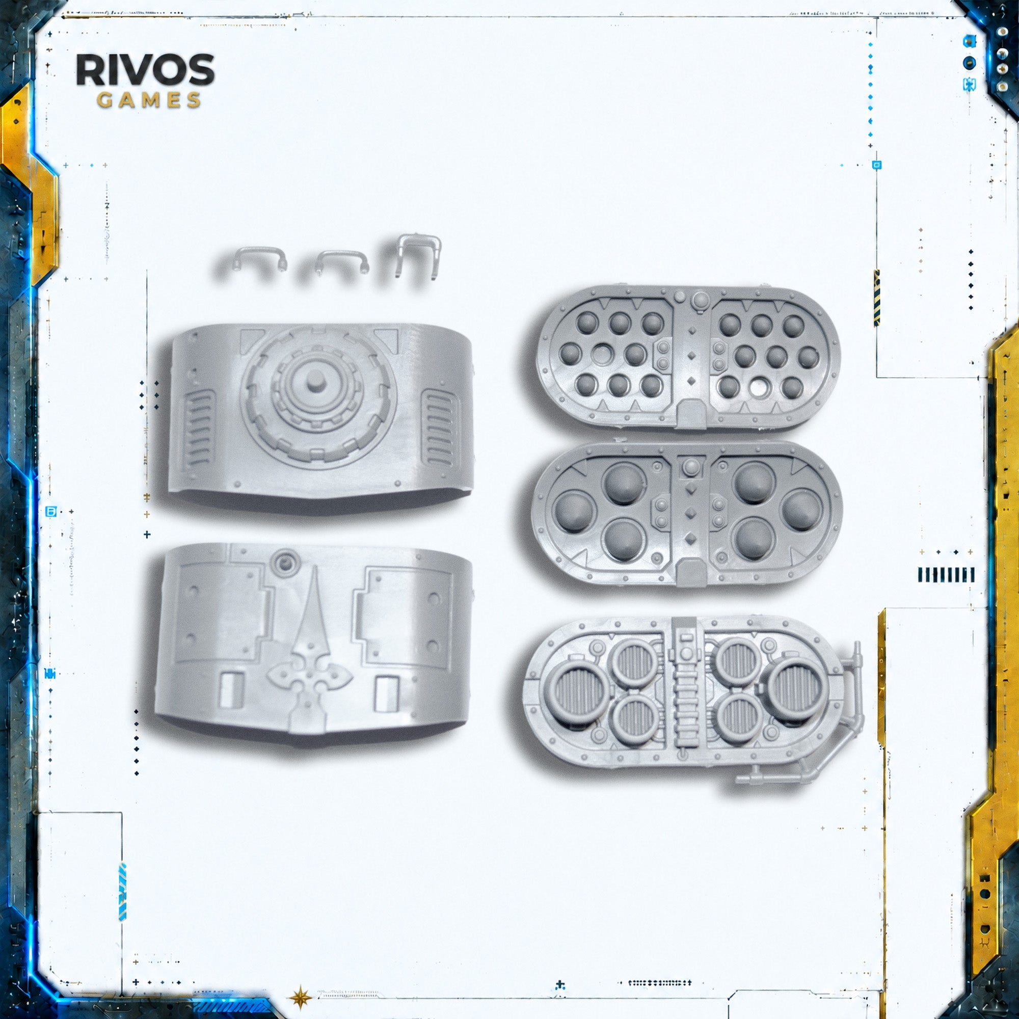 Horus Heresy Questoris Knights Knight Questoris Missile Pod - Bits (Bitz)