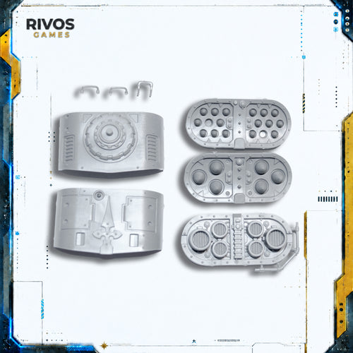 Horus Heresy Questoris Knights Knight Questoris Missile Pod Bits Bitz