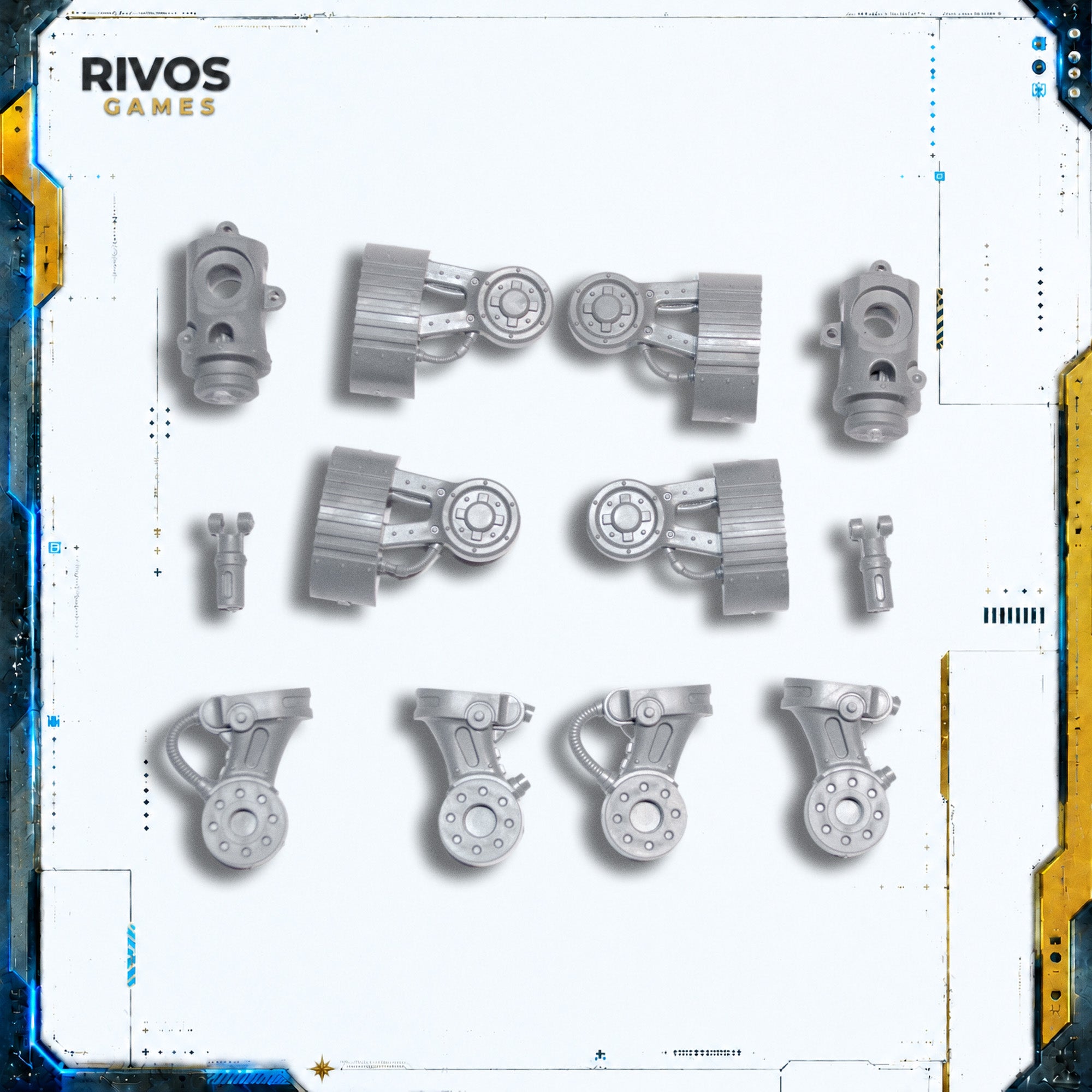 Horus Heresy Questoris Knights Knight Questoris Arm Joints - Bits (Bitz)