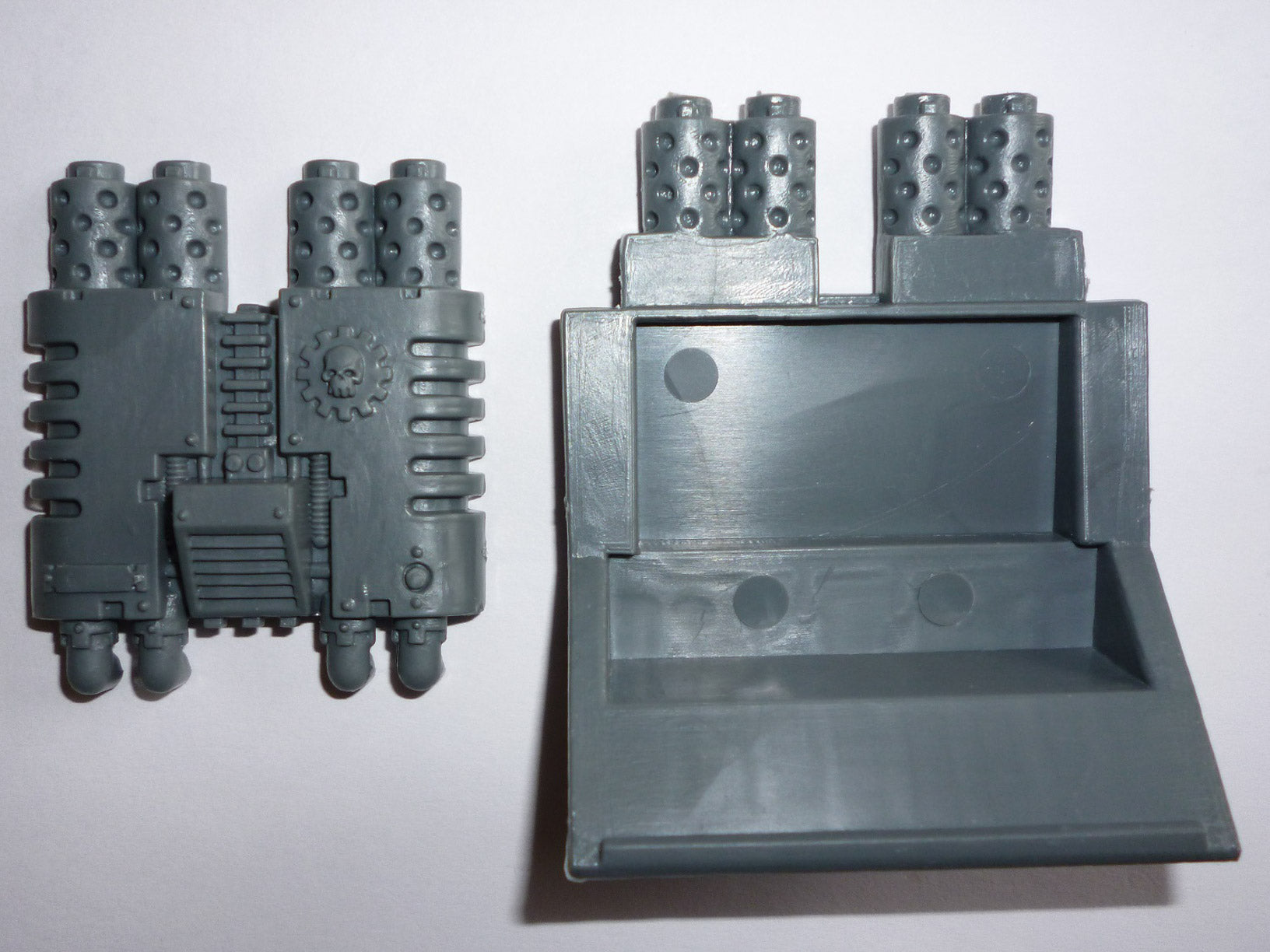 Space Marines Land Raider Crusader Exhaust Assembly - Space Marines - Kitbash Bit