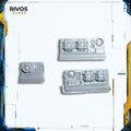 Warhammer 40K Space Marines Land Raider Crusader Front Lights x 3 - Bits (Bitz)