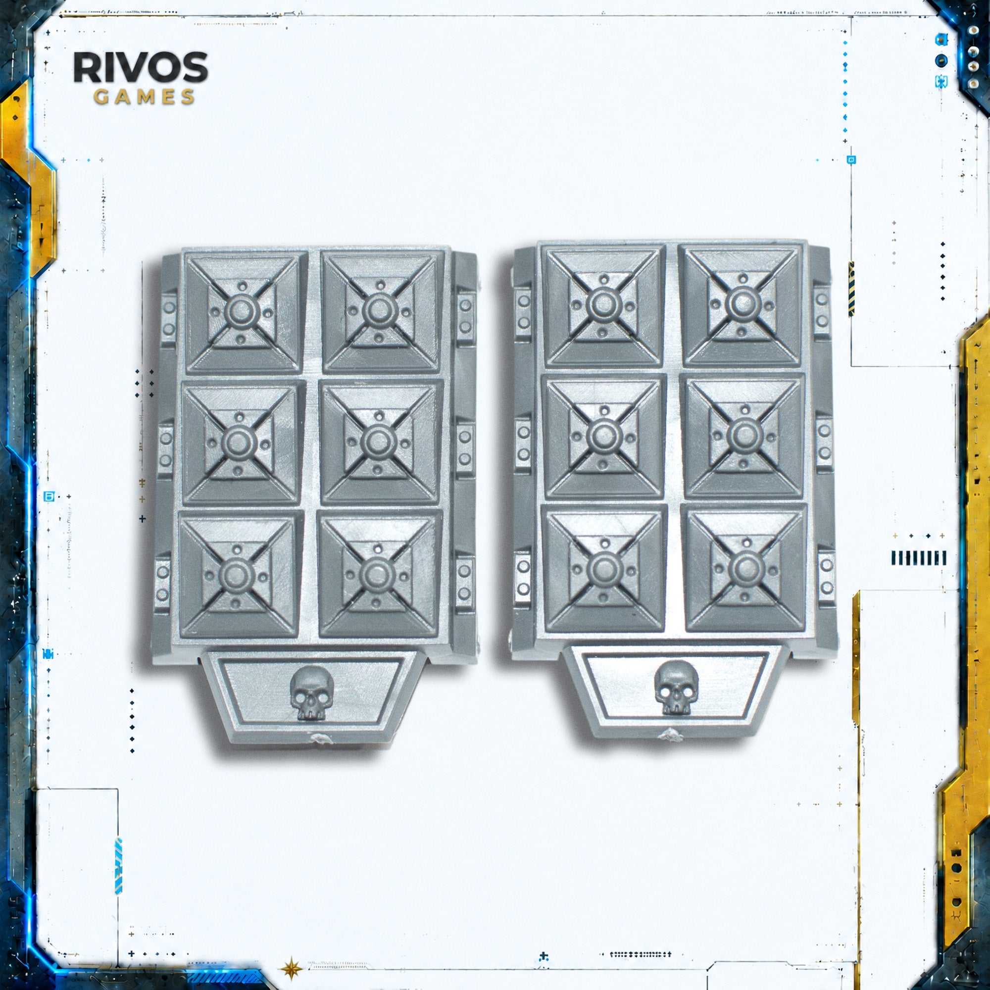 Warhammer 40K Space Marines Land Raider Crusader Track Armour - Bits (Bitz)