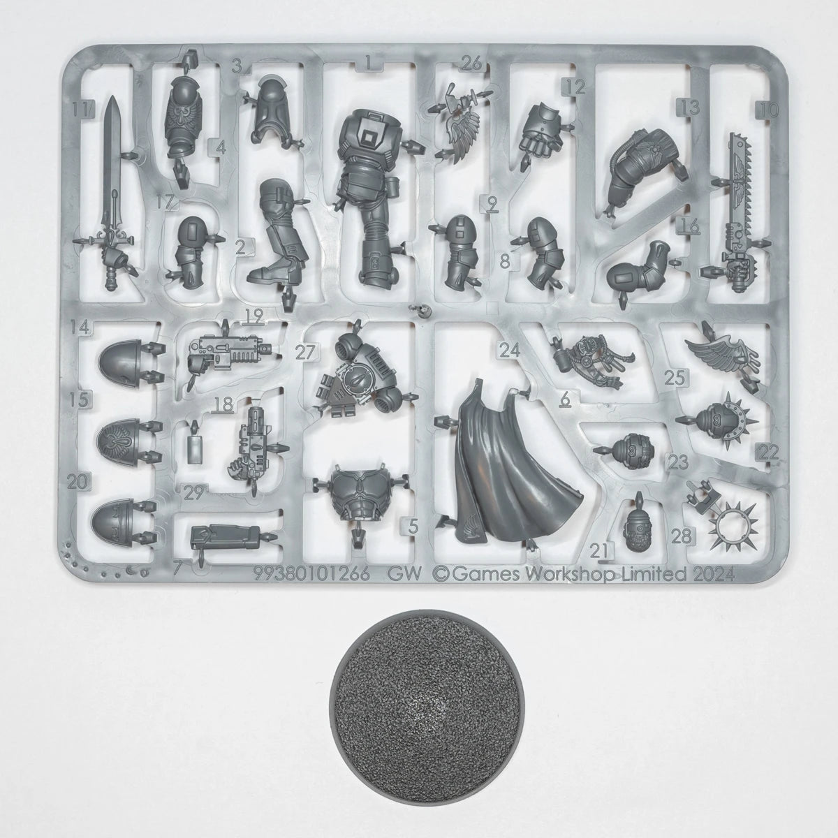 Warhammer 40K Blood Angels Captain  Bits Bitz