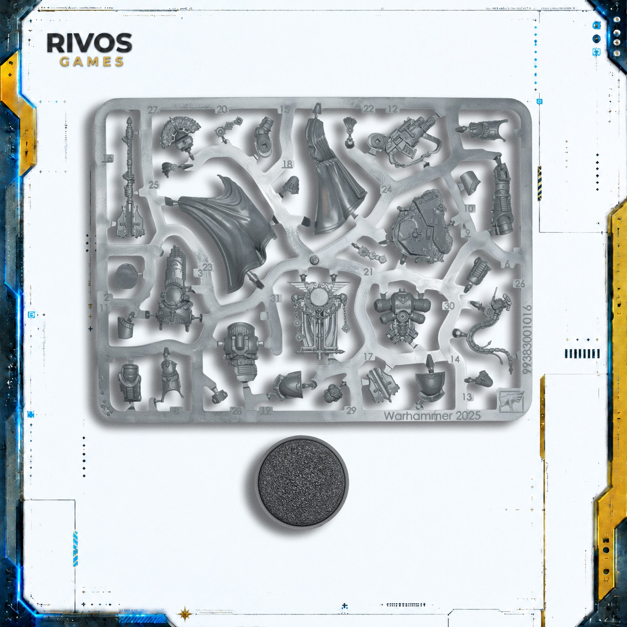 Horus Heresy Space Marines Centurion in MKII Power Armour  - Bits (Bitz)