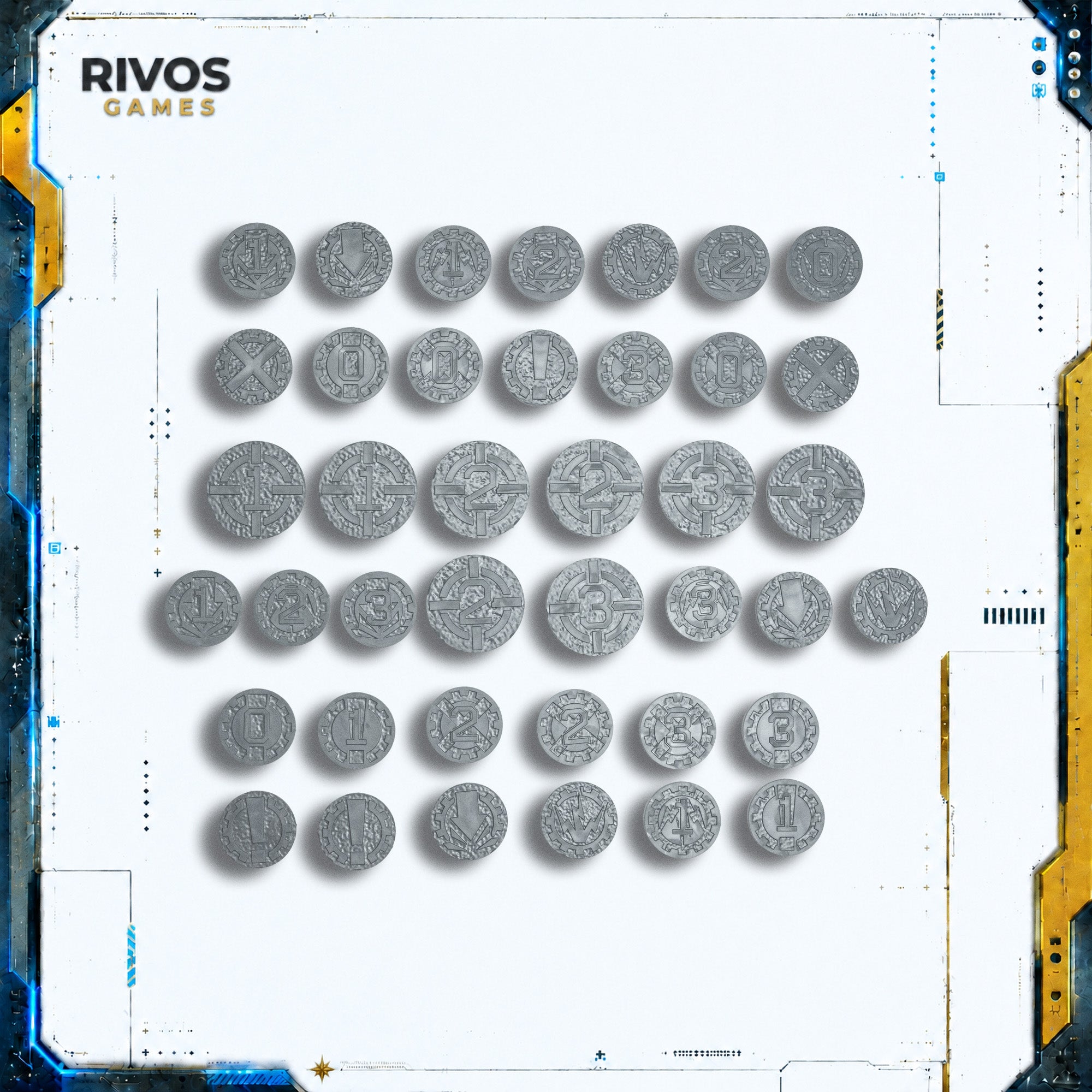 Horus Heresy Age of Darkness Markers and Tokens - Bits (Bitz)