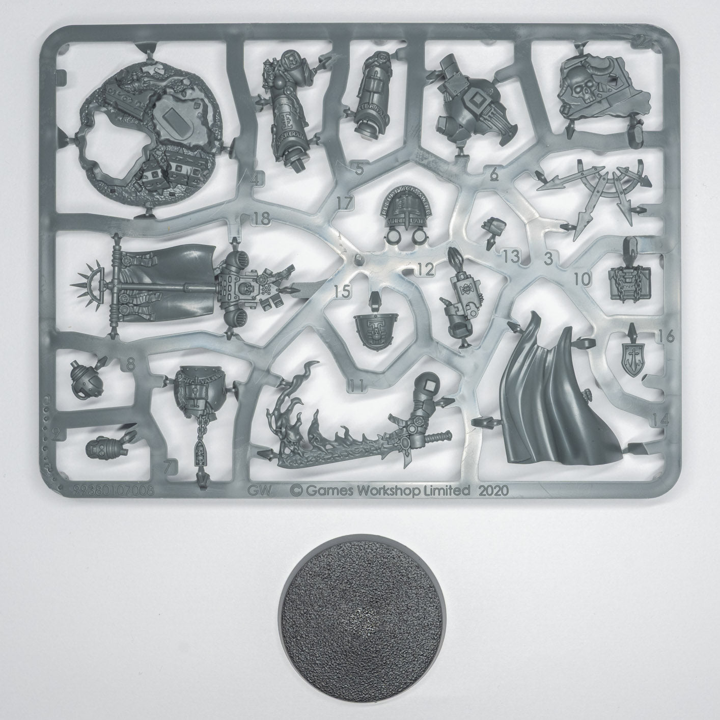 Grey Knights Castellan Crowe - Warhammer - Conversion Part