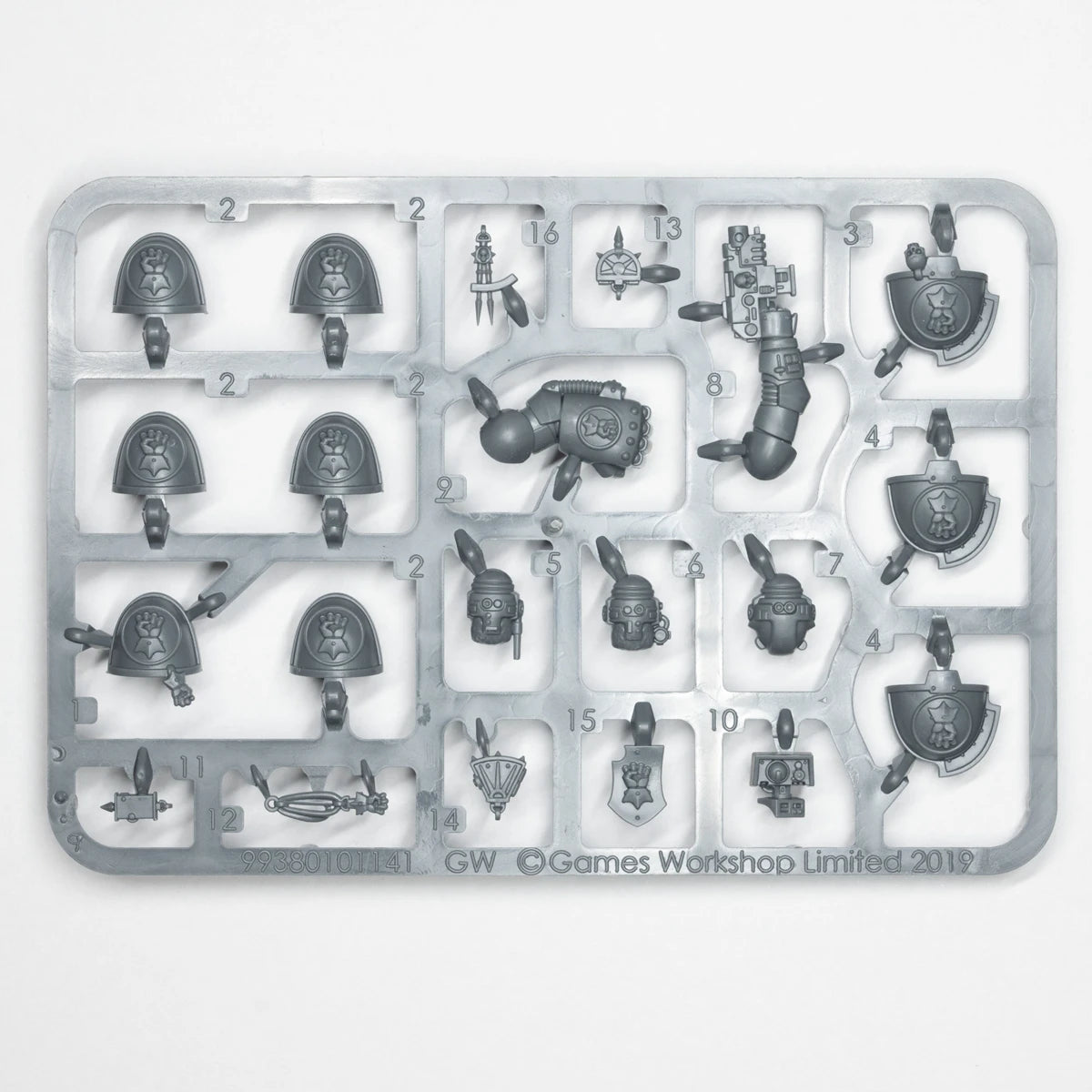 Warhammer 40K Imperial Fists Upgrade Frame  Bits Bitz